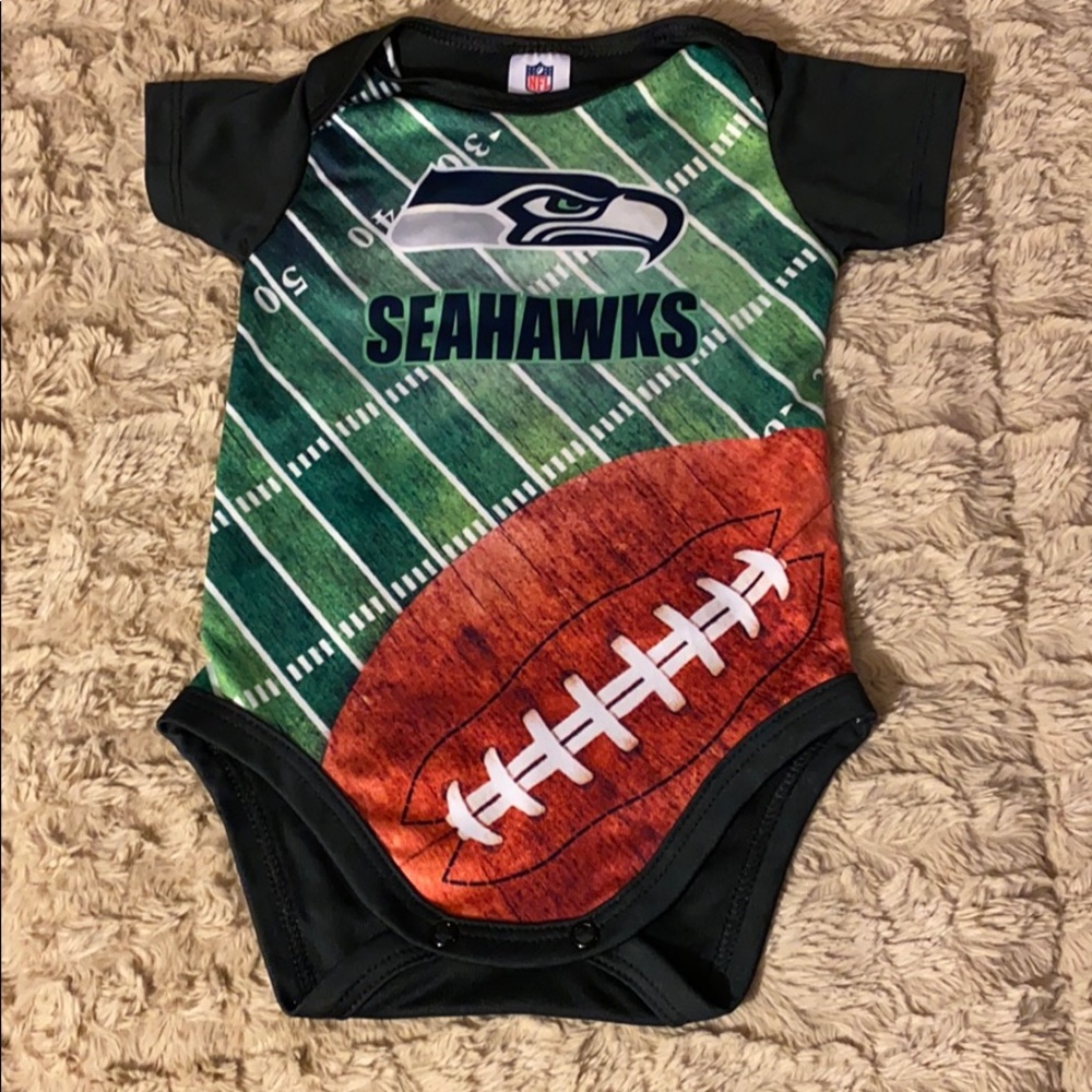 NFL Seattle Seahawks football onesie